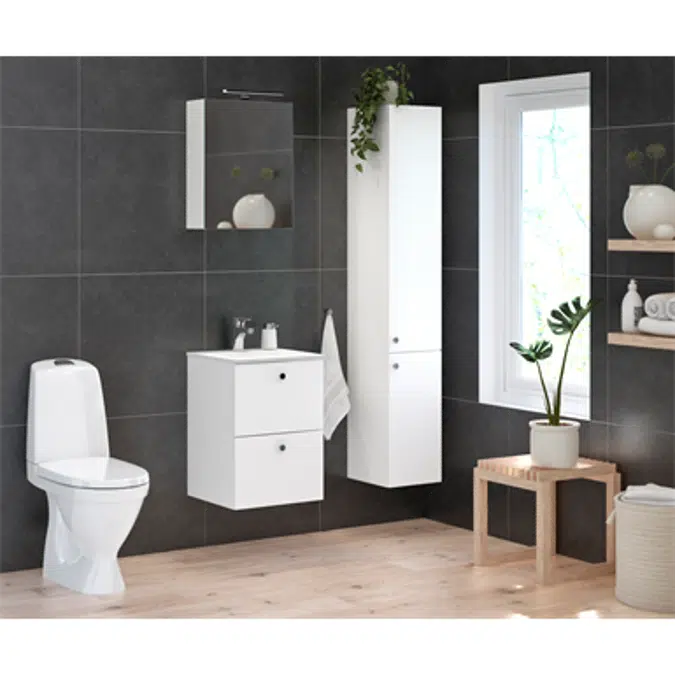 Bathroom Vanity unit Graphic Base - 45 cm