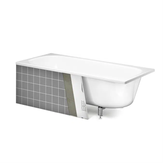 Built in bathtub Duo - 1700X750 - 1380