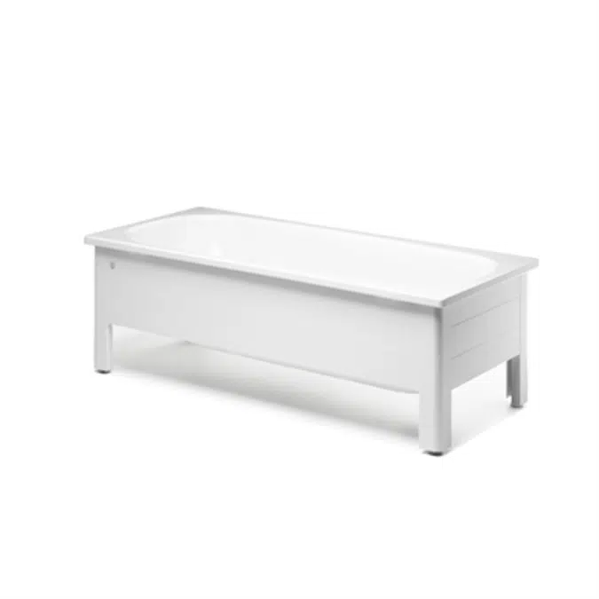 Bathtub with half panel – 1600 x 700