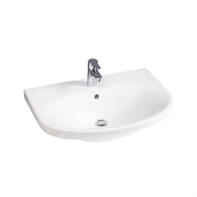 BIM objects - Free download! Bathroom sink Nautic 5570 - for bolt ...