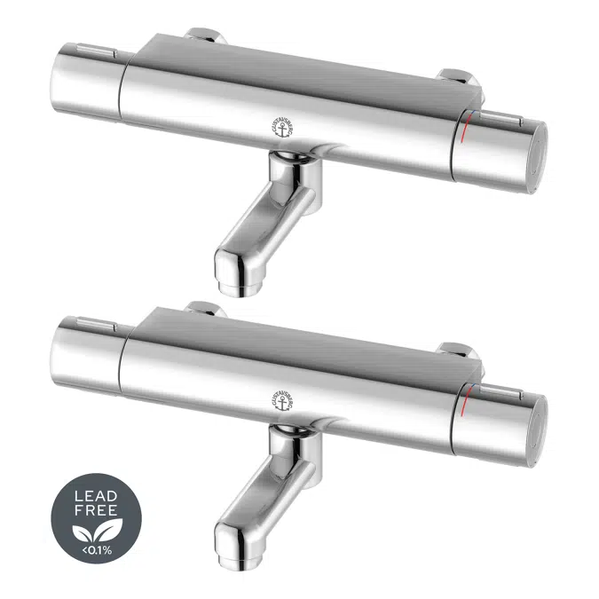 Fixed pipe, outlet downward, 150 c-c