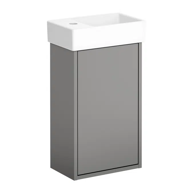 Artic Small vanity unit WB right