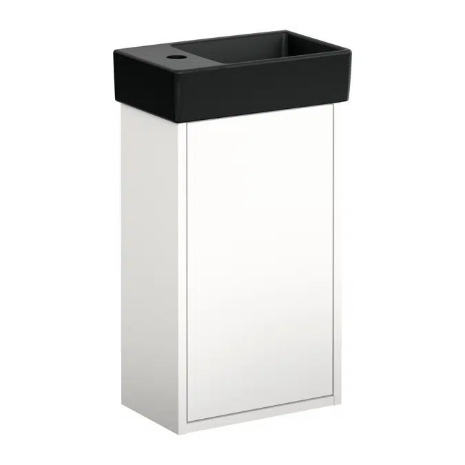 Artic Small vanity unit WB right