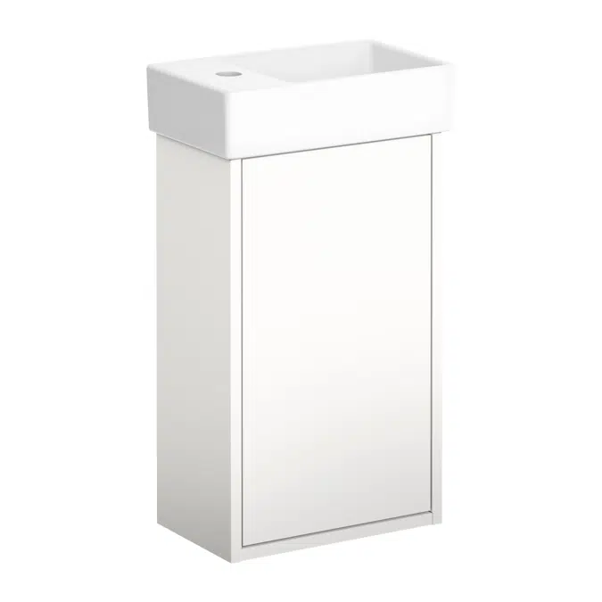 Artic Small vanity unit WB right