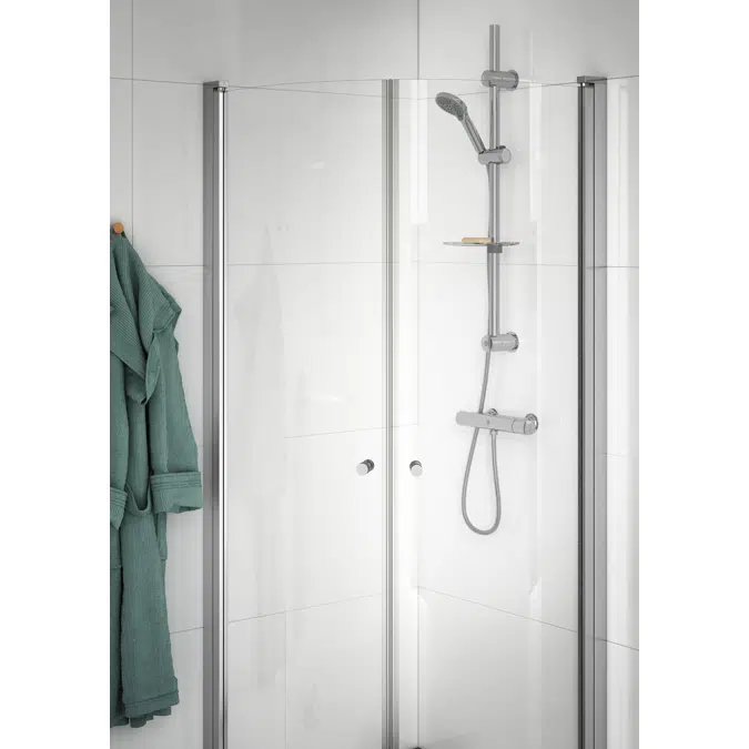 Shower mixer Atlantic 2.1 - Connection down, lead-free, 150 c-c, Energi A-classified shower set