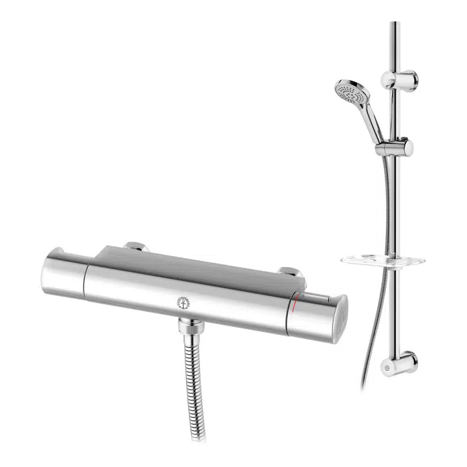 Lead-free, 150 c-c, Energi A-classified shower set