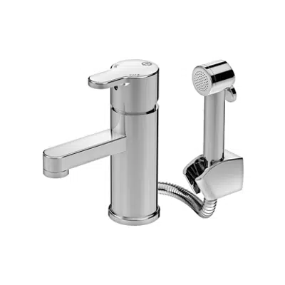 Nordic3 Washbasin mixer with side spray