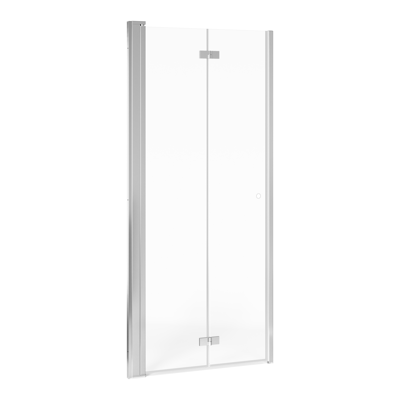 Image for Square Shower door, folding for Nische Left 90cm