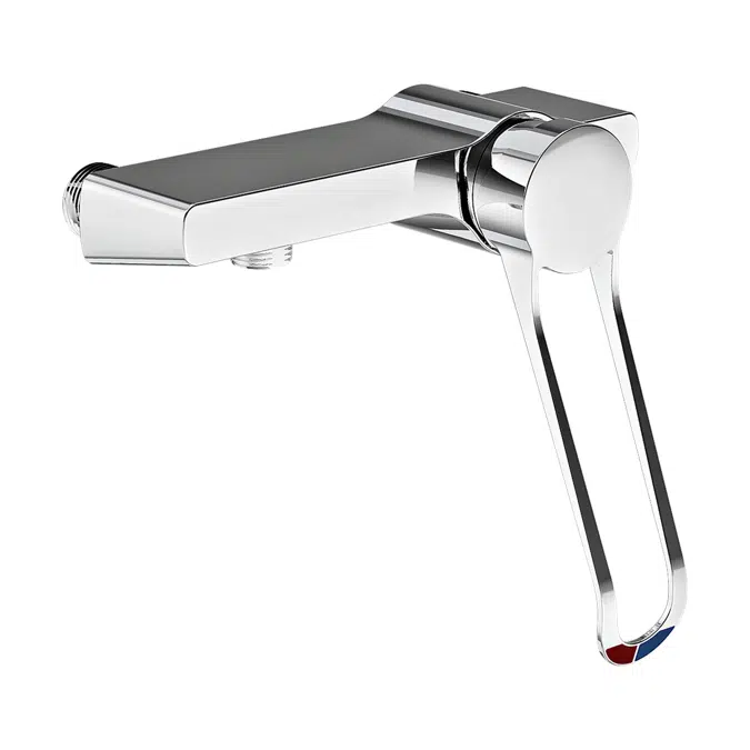 New Nautic Shower mixer - Singel lever. Lead free, elongated lever