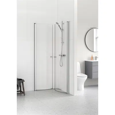 Image for Shower door Round 80
