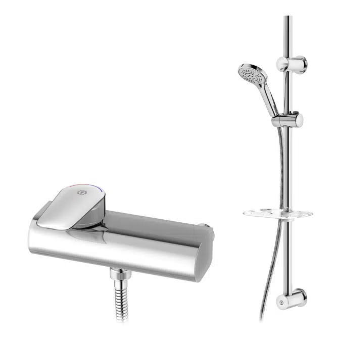 Shower pack incl. shower set, 160 c-c