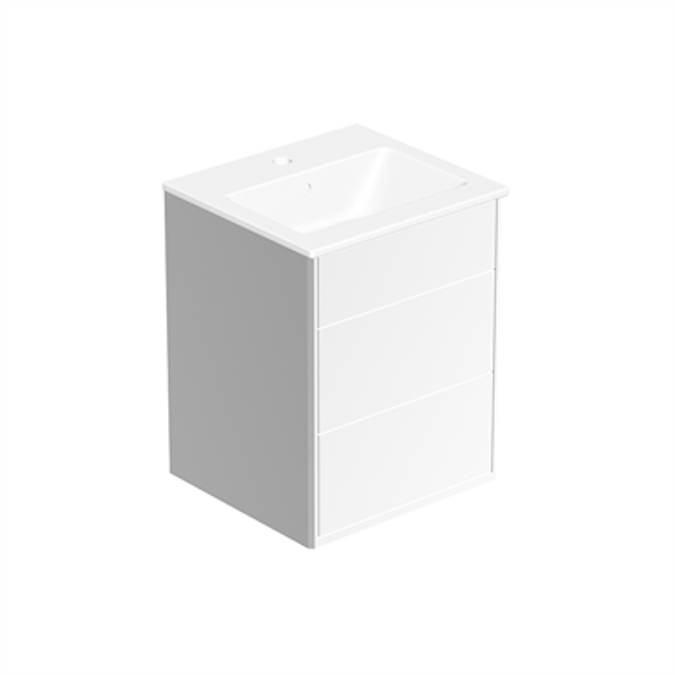 BIM objects - Free download! Bathroom Vanity unit Graphic - 45 cm ...