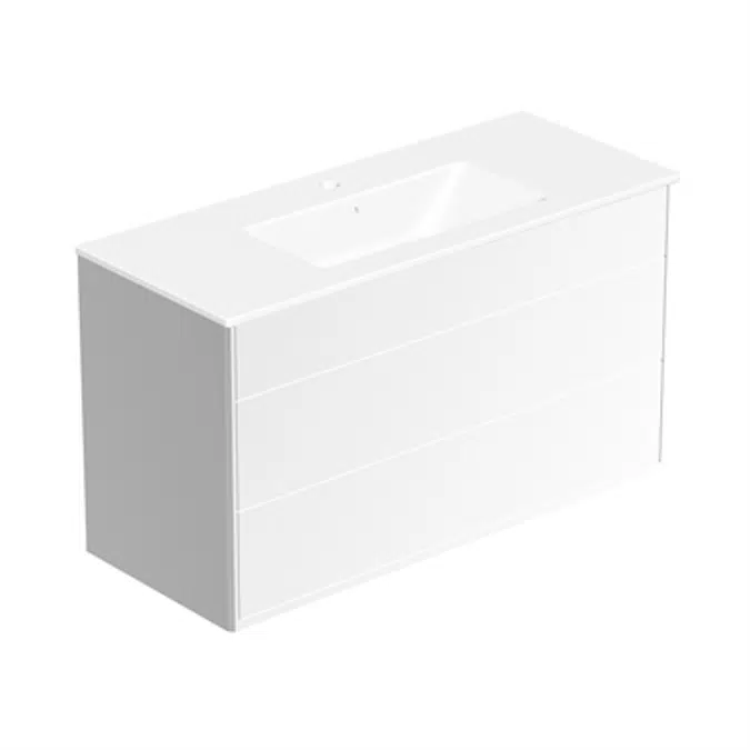 Bathroom Vanity unit Graphic - 100 cm