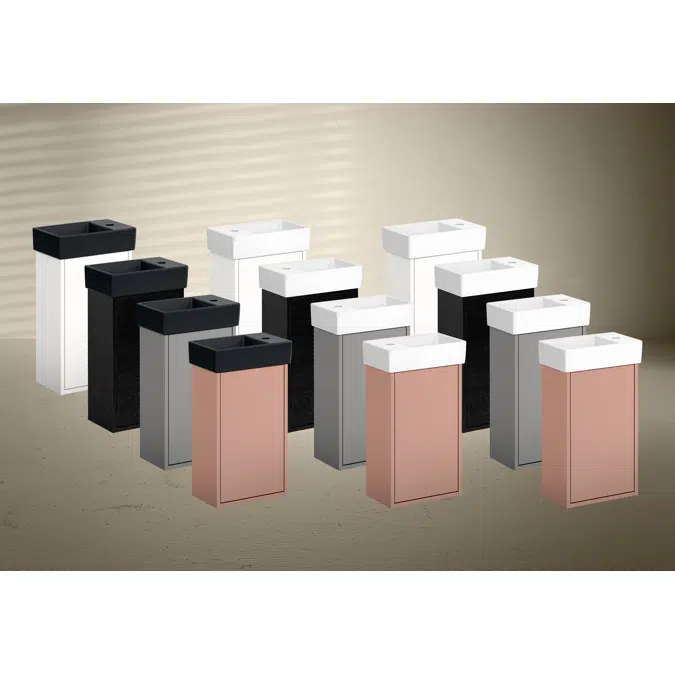 Artic Small vanity unit WB left