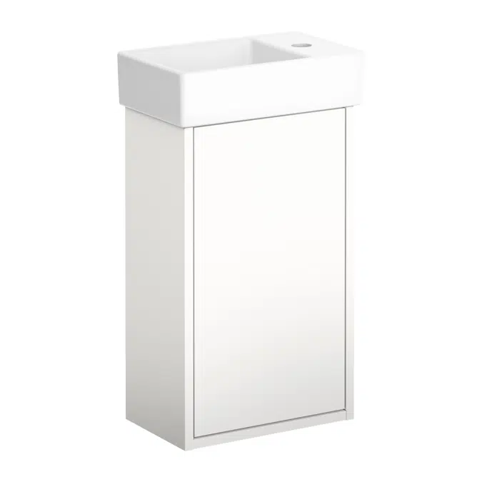 Artic Small vanity unit WB left