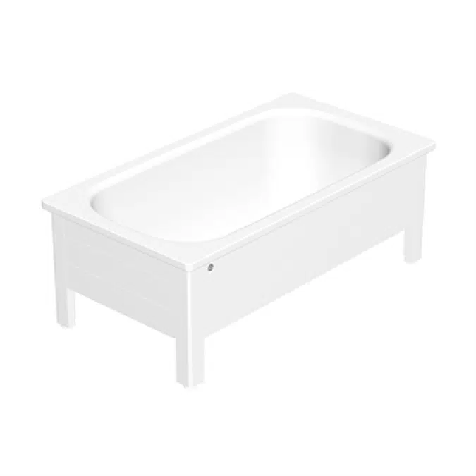 Bathtub with half panel – 1300 x 700