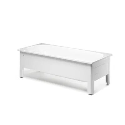 Bathtub with half panel, Combi – 1600 x 700