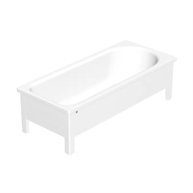 Bathtub with half panel, Combi – 1600 x 700