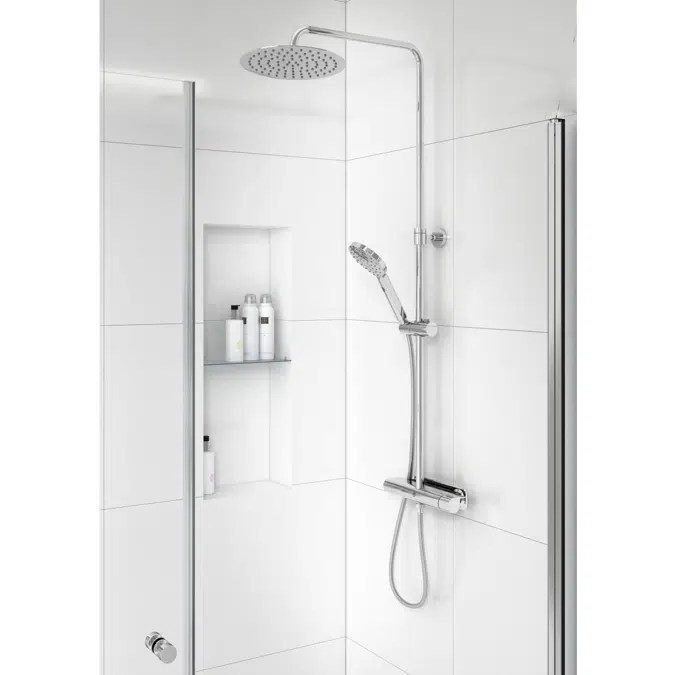 Estetic - 160 c-c, shower column Round