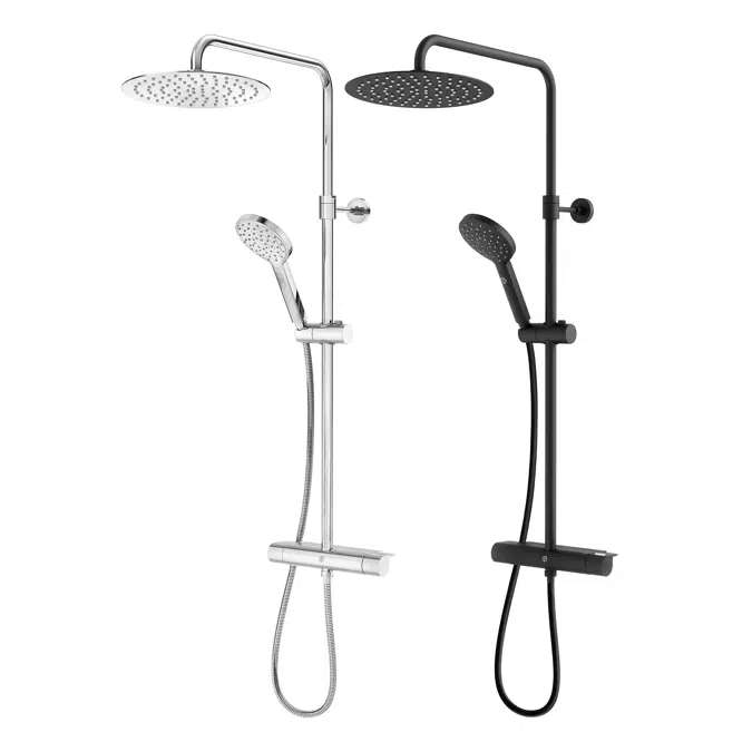 Estetic - 160 c-c, shower column Round