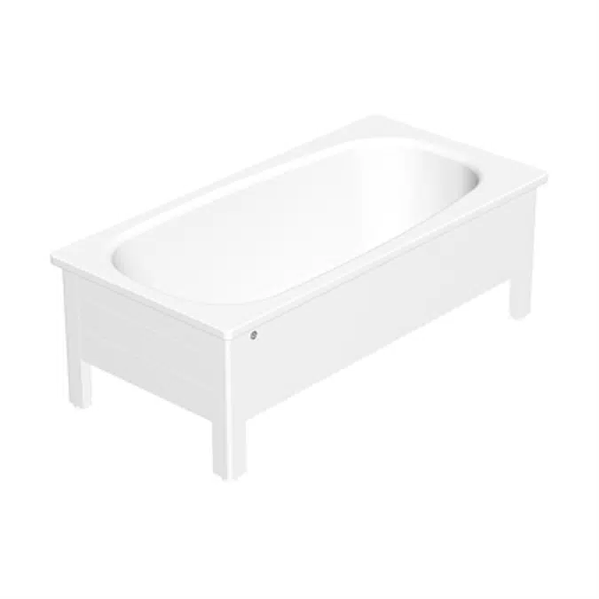 Bathtub with half panel – 1400 x 700