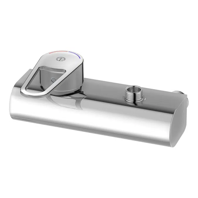Shower connection upwards, 160 c-c