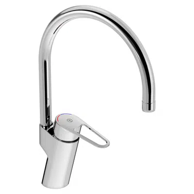 Kitchen mixer New Nautic - high Spout