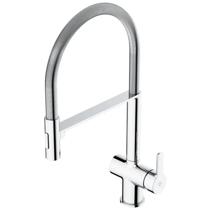 Objetos BIM - ¡Descarga gratis! Kitchen mixer Duo sensor, pull-off ...