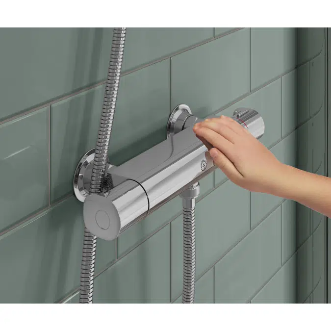 150 c-c, Shower column Atlantic Round