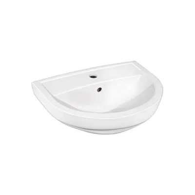 Image for Small bathroom sink Nordic3  410050 - for bult/bracket mounting 50 cm