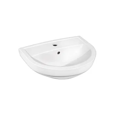 Small bathroom sink Nordic3 410050 - for bult/bracket mounting 50 cm