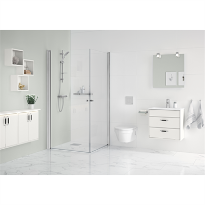 Image for Shower door Square 90