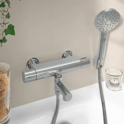Image for Swiweling bath spout, outlet downward, 150 c-c