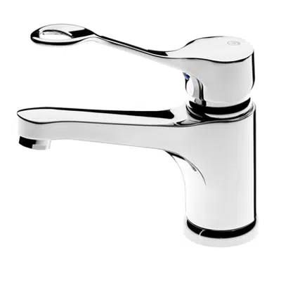 Nautic Washbasin mixer with 150 mm spout.