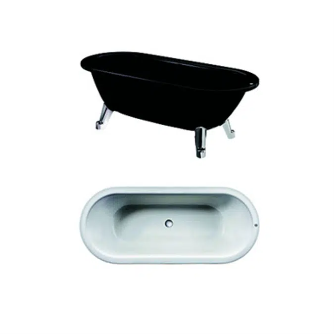 Free-standing Bathtub Duo - 1580x730