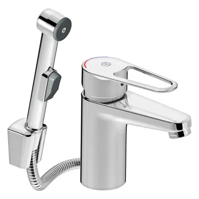 Washbasin mixer New Nautic, side spray