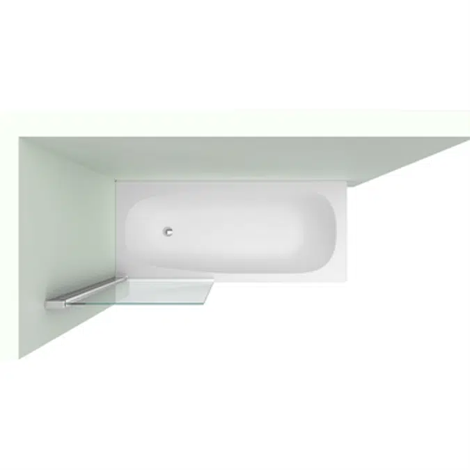Bath tub door Square 80