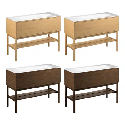 Image for Ducentic Vanity 120cm with leg frame
