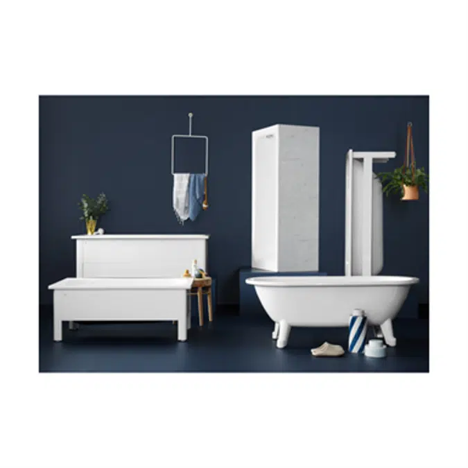 Bathtub with half panel – 1570 x 700
