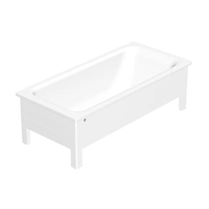 Bathtub with half panel – 1500 x 700