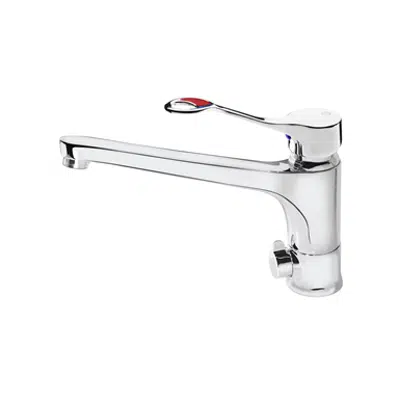 Care kitchen mixer low cast spout