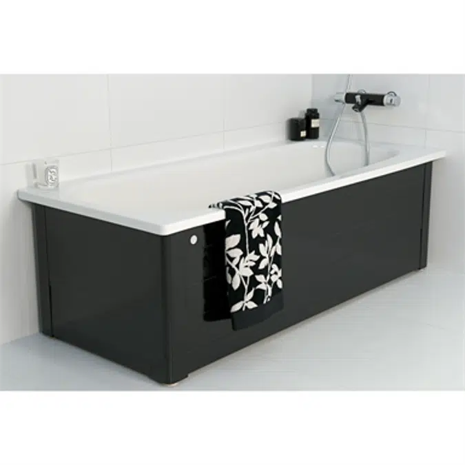Bathtub with full panel, Duo – 1600 x 700