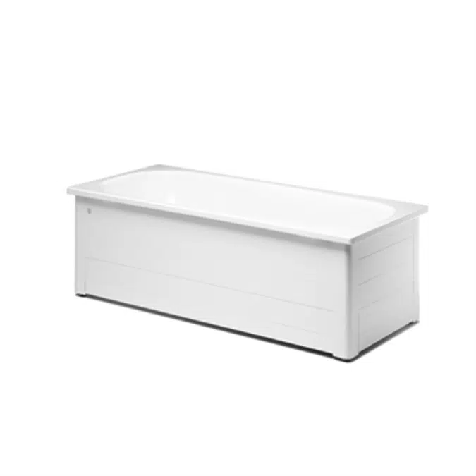 Bathtub with full panel, Duo – 1600 x 700