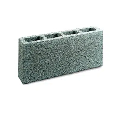 kép a termékről - BK 10 - concrete blocks - rough finish for plaster