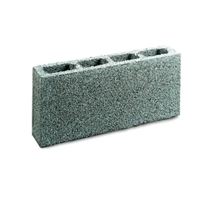 BK 10 - lightweight waterproof concrete blocks - smooth finish