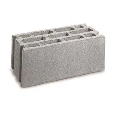 imagem para BK 20P PLUS - concrete blocks - rough finish for plaster