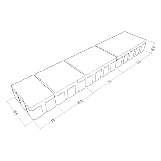 Via Postumia® 8,2cm - paving system