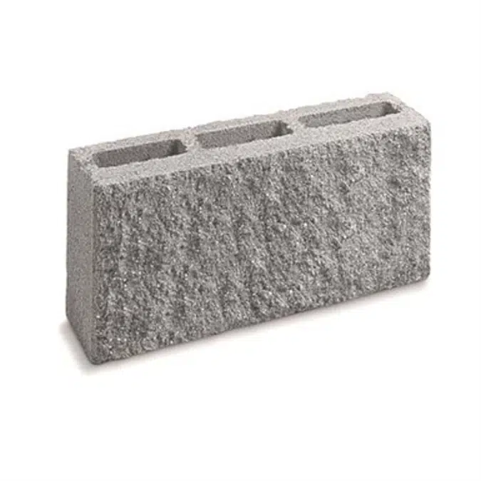 BK S 12 - concrete blocks - splitted finish