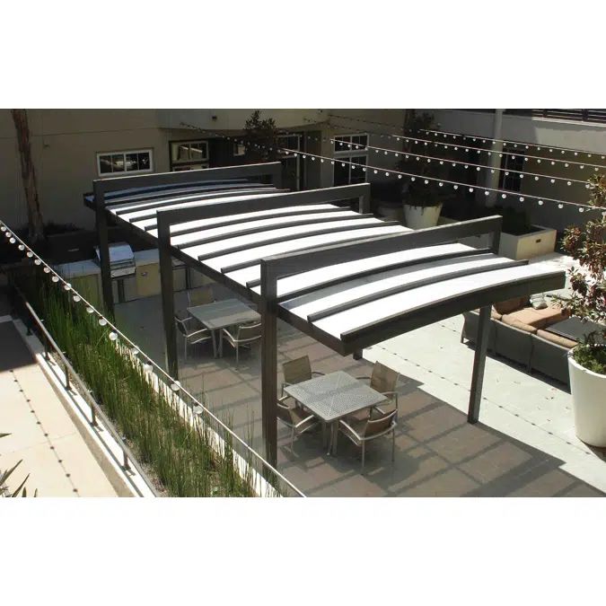 U-Lite™ Translucent Monolithic Polycarbonate Canopies