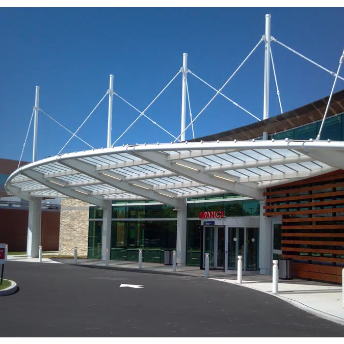 U-Lite™ Translucent Monolithic Polycarbonate Canopies